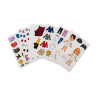 Jouet cheval Equestro 48×33 cm Marron / blanc