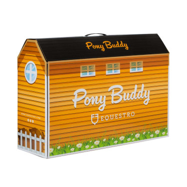 Jouet cheval Equestro 48×33 cm Marron / blanc Jouet cheval Equestro 48×33 cm Marron / blanc