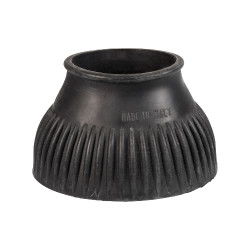 Cloches en caoutchouc Acavallo avec logo Noir