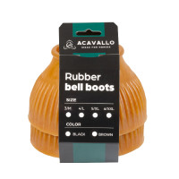 Cloches en caoutchouc Acavallo avec logo Marron Cloches en caoutchouc Acavallo avec logo Marron