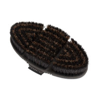 Brosse souple naturelle flexible Equestro Noir Brosse souple naturelle flexible Equestro Noir