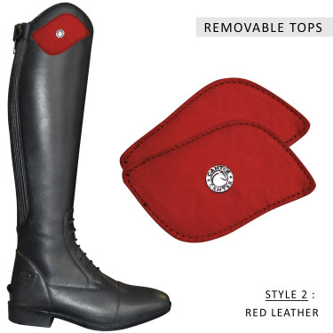 Empiècement pour bottes PRATONI Canter Empiècement pour bottes PRATONI Canter