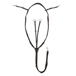 Collier de chasse Supreme hunting avec martingale réglable Marron foncé