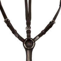 Collier de chasse Supreme hunting avec martingale réglable Marron foncé Collier de chasse Supreme hunting avec martingale réglable Marron foncé