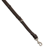 Collier de chasse Supreme hunting avec martingale réglable Marron foncé Collier de chasse Supreme hunting avec martingale réglable Marron foncé