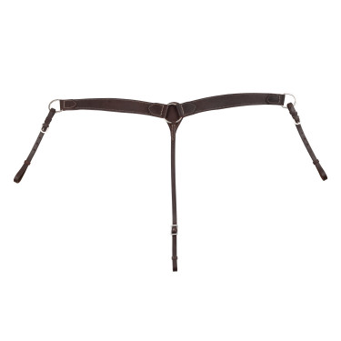 Collier de chasse western Lakota en cuir Huilé