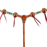 Collier de chasse western Pool’s Blue Star Naturel Marron Collier de chasse western Pool’s Blue Star Naturel Marron