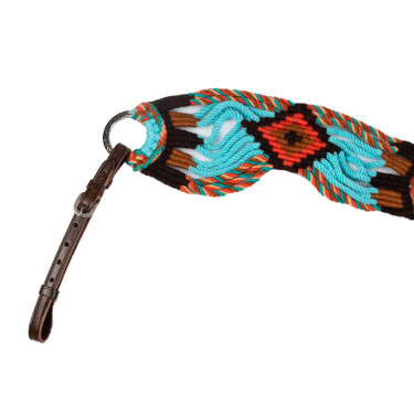 Collier de chasse western Pool’s Rope Waves Naturel Marron