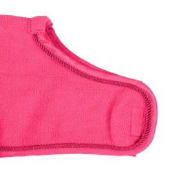 Couverture polaire Equestro pour cheval jouet Fuchsia Rose