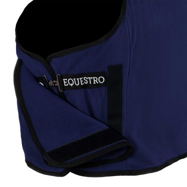 Couverture polaire Equestro x FISE avec fermeture frontale Marine blazer Bleu marine Couverture polaire Equestro x FISE avec fermeture frontale Marine blazer Bleu marine