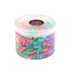 Élastiques pour crinière Supreme (boîte 500 pcs) Multicouleur Multi-couleurs Élastiques pour crinière Supreme (boîte 500 pcs) Multicouleur Multi-couleurs