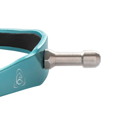 Eperons Acavallo Arena Aluplus 2.0 avec strass Bleu ciel