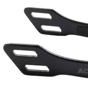 Eperons Acavallo Arena Aluplus 2.0 avec strass Noir total