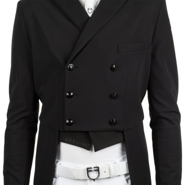 Frac de dressage homme Equestro en tissu technique Noir