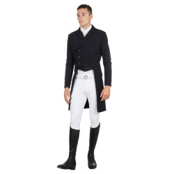Frac de dressage homme Equestro en tissu technique Noir