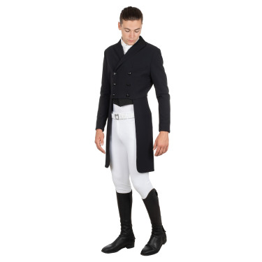 Frac de dressage homme Equestro en tissu technique Noir