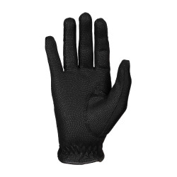 Gants en tissu technique Equestro X FISE Noir Gants en tissu technique Equestro X FISE Noir