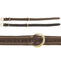 Collier chien Tressé 35-45cm Chetak Marron