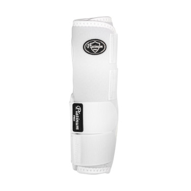 Guêtres antérieur western Platinum Pro Star Anatomic Blanc