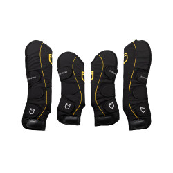 Guêtres de transport Equestro Pro Traveller Noir