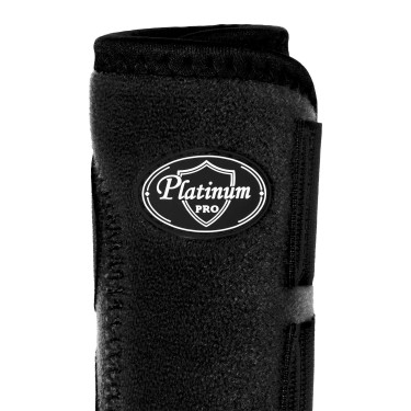 Guêtres postérieur western Platinum Pro Star Anatomic Noir