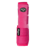 Guêtres postérieur western Platinum Pro Star Anatomic Fuchsia Rose