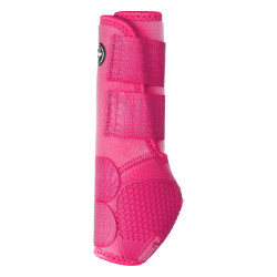 Guêtres postérieur western Platinum Pro Star Anatomic Fuchsia Rose