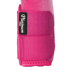 Guêtres postérieur western Platinum Pro Star Anatomic Fuchsia Rose