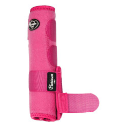 Guêtres postérieur western Platinum Pro Star Anatomic Fuchsia Rose