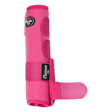 Guêtres postérieur western Platinum Pro Star Anatomic Fuchsia Rose