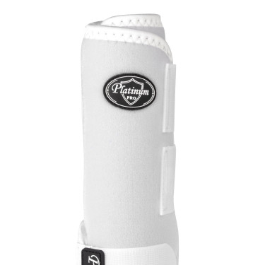 Guêtres postérieur western Platinum Pro Star Anatomic Blanc