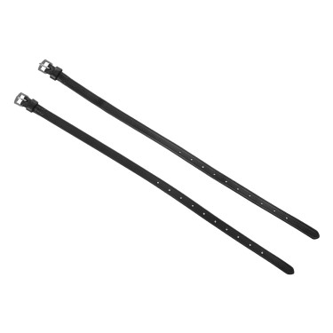 Lanière d’éperons Equestro en cuir Noir Lanière d’éperons Equestro en cuir Noir