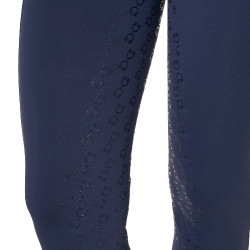 Legging femme Equestro taille haute avec passants de ceinture Marine blazer Bleu marine