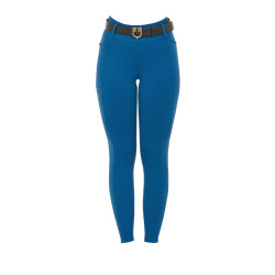 Legging femme Equestro taille haute avec passants de ceinture Coral bleu Legging femme Equestro taille haute avec passants de ceinture Coral bleu