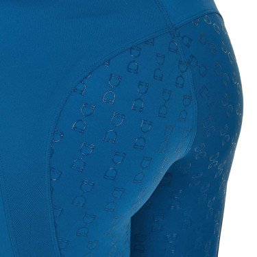 Legging femme Equestro taille haute avec passants de ceinture Coral bleu Legging femme Equestro taille haute avec passants de ceinture Coral bleu