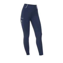 Legging femme Equestro x FISE full grip coupe slim Marine blazer Bleu marine Legging femme Equestro x FISE full grip coupe slim Marine blazer Bleu marine