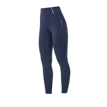 Legging femme Equestro x FISE full grip coupe slim Marine blazer Bleu marine Legging femme Equestro x FISE full grip coupe slim Marine blazer Bleu marine