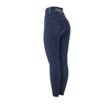 Legging femme Equestro x FISE full grip coupe slim Marine blazer Bleu marine Legging femme Equestro x FISE full grip coupe slim Marine blazer Bleu marine