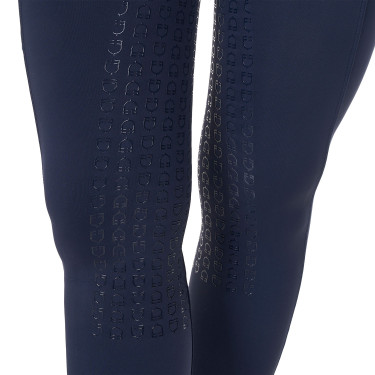 Legging femme Equestro x FISE full grip coupe slim Marine blazer Bleu marine Legging femme Equestro x FISE full grip coupe slim Marine blazer Bleu marine