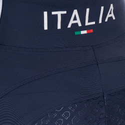 Legging femme Equestro x FISE full grip coupe slim Marine blazer Bleu marine Legging femme Equestro x FISE full grip coupe slim Marine blazer Bleu marine