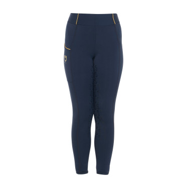 Legging fille Equestro doublé polaire Marine blazer Bleu marine