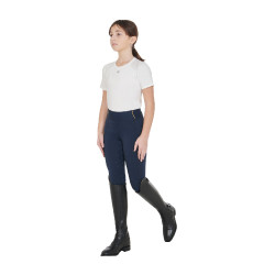 Legging fille Equestro doublé polaire Marine blazer Bleu marine