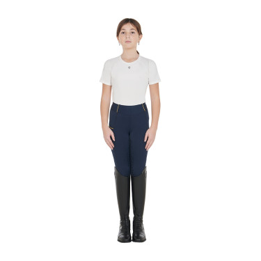 Legging fille Equestro doublé polaire Marine blazer Bleu marine
