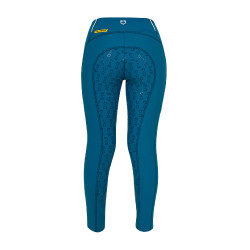 Legging fille Equestro doublé polaire Coral bleu