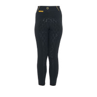 Legging fille Equestro doublé polaire Noir