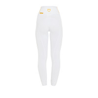 Legging fille Equestro doublé polaire Blanc