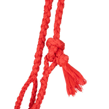 Licol mohair Pool’s motif Diamond Rouge / beige