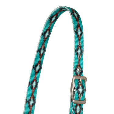 Licol nylon Pool’s motif Navajo Turquoise Bleu Licol nylon Pool’s motif Navajo Turquoise Bleu
