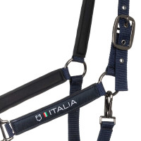 Licol Equestro x FISE doublé et réglable Marine blazer Bleu marine Licol Equestro x FISE doublé et réglable Marine blazer Bleu marine