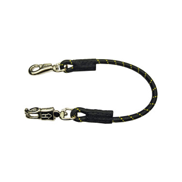 Longe d'attache élastique Umbria Equitazione double mousqueton Longe d'attache élastique Umbria Equitazione double mousqueton